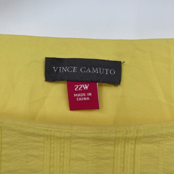 NWT Vince Camuto‎ Orange Ruffle Flutter Sleeve Dress Size 10 Women - Picture 3 of 9